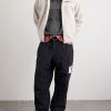 Logo-Embroidered Pigment-Dyed Cotton-Jersey Hoodie - OU Logo-Embroidered Pigment-Dyed Cotton-Jersey Hoodie - OU