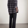 Cropped Wide-Leg Cotton-Twill Trousers - BK Cropped Wide-Leg Cotton-Twill Trousers - BK
