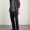 Cropped Wide-Leg Cotton-Twill Trousers - OU Cropped Wide-Leg Cotton-Twill Trousers - OU