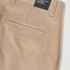 Two Tuck Straight-Leg Cotton-Blend Trousers - CU Two Tuck Straight-Leg Cotton-Blend Trousers - CU