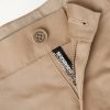 Two Tuck Straight-Leg Cotton-Blend Trousers - E1 Two Tuck Straight-Leg Cotton-Blend Trousers - E1