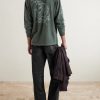 Wide-Leg Selvedge Jeans - BK Wide-Leg Selvedge Jeans - BK