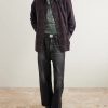 Wide-Leg Selvedge Jeans - OU Wide-Leg Selvedge Jeans - OU