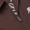 Cropped Logo-Embroidered Twill Jacket - CU Cropped Logo-Embroidered Twill Jacket - CU
