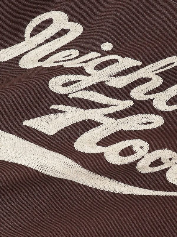 Cropped Logo-Embroidered Twill Jacket - E1 Cropped Logo-Embroidered Twill Jacket - E1