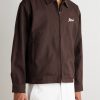 Cropped Logo-Embroidered Twill Jacket - FR Cropped Logo-Embroidered Twill Jacket - FR