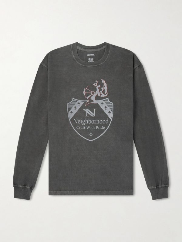 Logo-Print Pigment-Dyed Cotton-Jersey T-Shirt Logo-Print Pigment-Dyed Cotton-Jersey T-Shirt