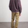 Embroidered Pigment-Dyed Cotton-Jersey Sweatshirt - BK