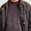 Embroidered Pigment-Dyed Cotton-Jersey Sweatshirt - CU