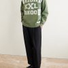 Savage Logo-Print Distressed Cotton-Jersey Hoodie - OU Savage Logo-Print Distressed Cotton-Jersey Hoodie - OU