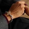 Open-Link™ Sterling Silver Diamond Chain Bracelet - OU Open-Link™ Sterling Silver Diamond Chain Bracelet - OU