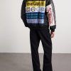 MA-1 Appliquéd Padded Twill Bomber Jacket - BK