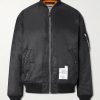MA-1 Appliquéd Padded Twill Bomber Jacket