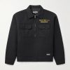 + OOTD Embroidered Cotton and Wool-Blend Twill Jacket