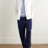 Honeycomb-Knit Organic Cotton Polo Shirt - OU Honeycomb-Knit Organic Cotton Polo Shirt - OU