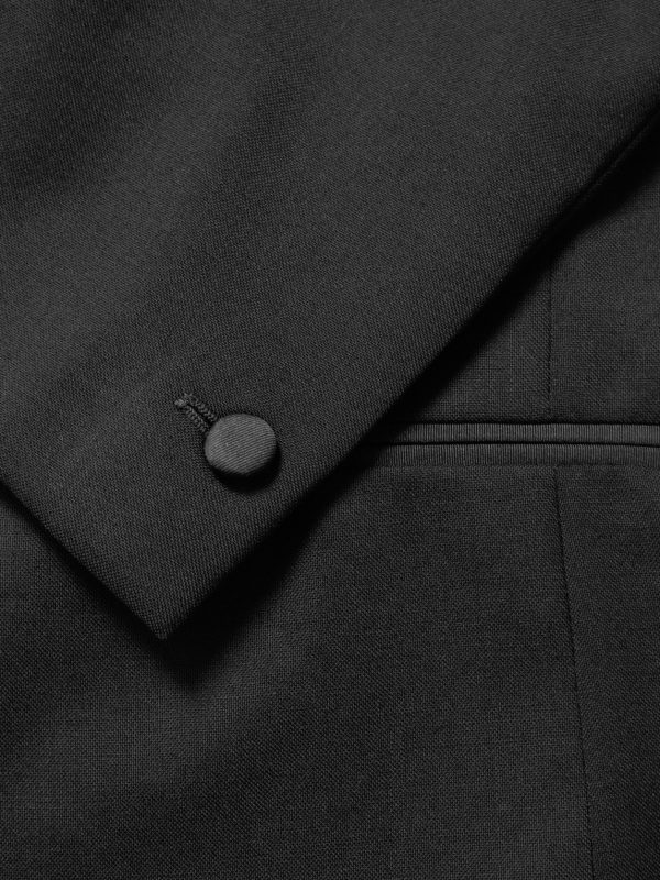 Slim-Fit Satin-Trimmed Wool Tuxedo Jacket - CU Slim-Fit Satin-Trimmed Wool Tuxedo Jacket - CU