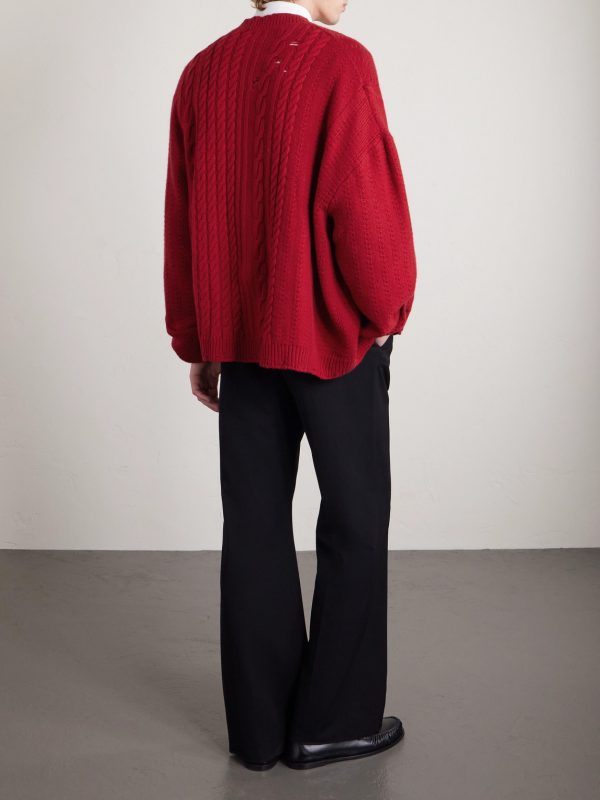 Asymmetric Cashmere Cardigan - BK Asymmetric Cashmere Cardigan - BK