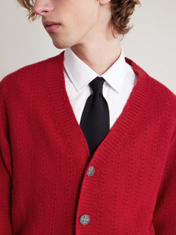 Asymmetric Cashmere Cardigan - CU Asymmetric Cashmere Cardigan - CU