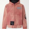 Distressed Cotton-Jersey Zip-Up Hoodie Distressed Cotton-Jersey Zip-Up Hoodie