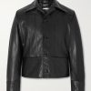 Nick Slim-Fit Panelled Leather Jacket Nick Slim-Fit Panelled Leather Jacket