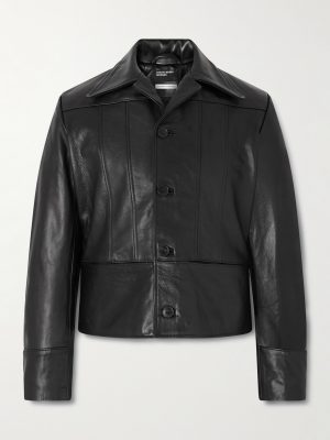 Nick Slim-Fit Panelled Leather Jacket Nick Slim-Fit Panelled Leather Jacket