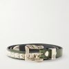 Classique 2cm Studded Leather Belt