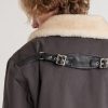 Viktor Shearling-Trimmed Padded Cotton-Twill Jacket - CU