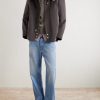 Viktor Shearling-Trimmed Padded Cotton-Twill Jacket - OU