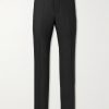 Skinny Lieutenant Straight-Leg Pinstriped Virgin Wool Trousers Skinny Lieutenant Straight-Leg Pinstriped Virgin Wool Trousers