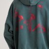 Psychothérapie de L'adolescent Printed Distressed Cotton-Jersey Hoodie - CU Psychothérapie de L'adolescent Printed Distressed Cotton-Jersey Hoodie - CU