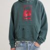 Psychothérapie de L'adolescent Printed Distressed Cotton-Jersey Hoodie - FR Psychothérapie de L'adolescent Printed Distressed Cotton-Jersey Hoodie - FR
