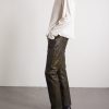 Moto Fly Slim-Fit Straight-Leg Leather Trousers - OU Moto Fly Slim-Fit Straight-Leg Leather Trousers - OU