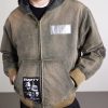 War Started Appliquéd Cotton-Canvas Hooded Jacket - FR War Started Appliquéd Cotton-Canvas Hooded Jacket - FR