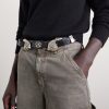 3.8cm Double Eagle Studded Leather Belt - FR 3.8cm Double Eagle Studded Leather Belt - FR