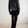 Sid Cropped Studded Embellished Leather Jacket - BK Sid Cropped Studded Embellished Leather Jacket - BK