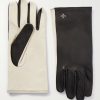 Two-Tone Leather Gloves