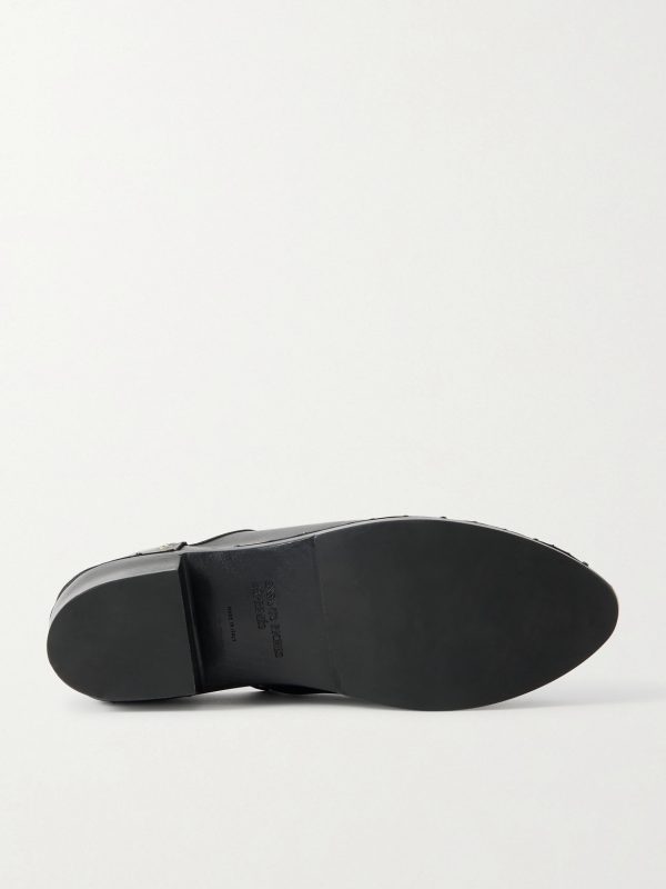Studded Leather Clogs - E1