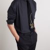 Bull 12cm Embroidered Virgin Wool-Twill Tie - CU Bull 12cm Embroidered Virgin Wool-Twill Tie - CU
