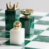 Marble and Malachite Chess Set - CU Marble and Malachite Chess Set - CU