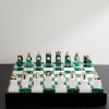 Marble and Malachite Chess Set Marble and Malachite Chess Set