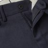 Slim-Fit Straight-Leg Virgin Wool Suit Trousers - E1 Slim-Fit Straight-Leg Virgin Wool Suit Trousers - E1
