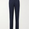 Slim-Fit Straight-Leg Virgin Wool Suit Trousers Slim-Fit Straight-Leg Virgin Wool Suit Trousers