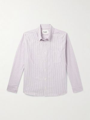 Striped Cotton Oxford Shirt