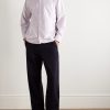 Striped Cotton Oxford Shirt - OU