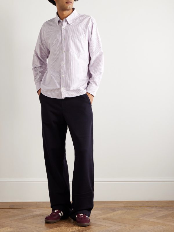 Striped Cotton Oxford Shirt - OU