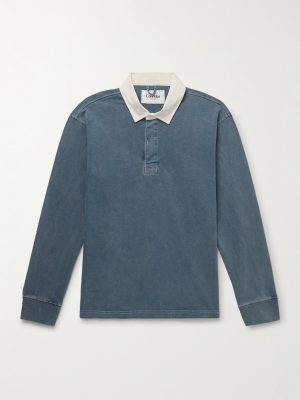 Rugby Cotton-Jersey Polo Shirt Rugby Cotton-Jersey Polo Shirt