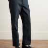 Straight-Leg Garment-Dyed Stretch-Cotton Twill Trousers - FR Straight-Leg Garment-Dyed Stretch-Cotton Twill Trousers - FR