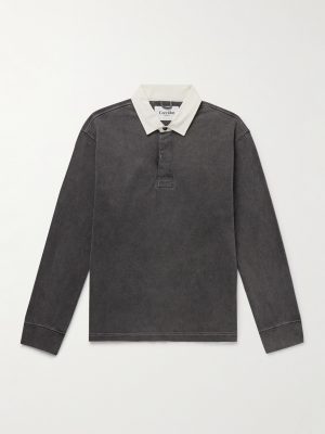 Rugby Cotton-Jersey Polo Shirt Rugby Cotton-Jersey Polo Shirt