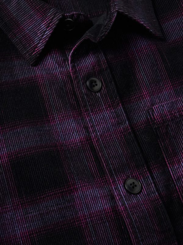 Jupiter Checked Cotton-Corduroy Shirt - CU Jupiter Checked Cotton-Corduroy Shirt - CU
