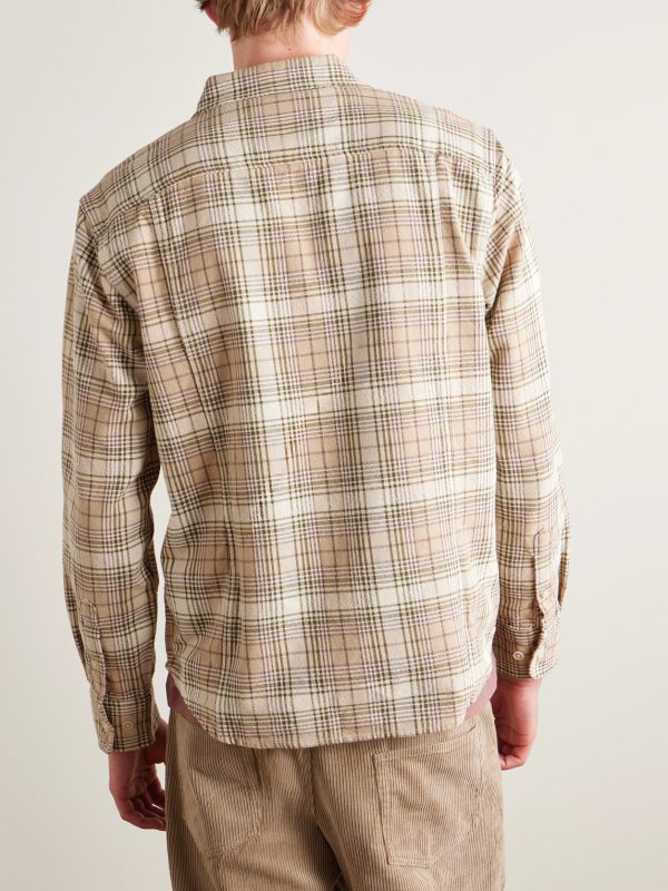 Birch Checked Cotton-Canvas Shirt - BK